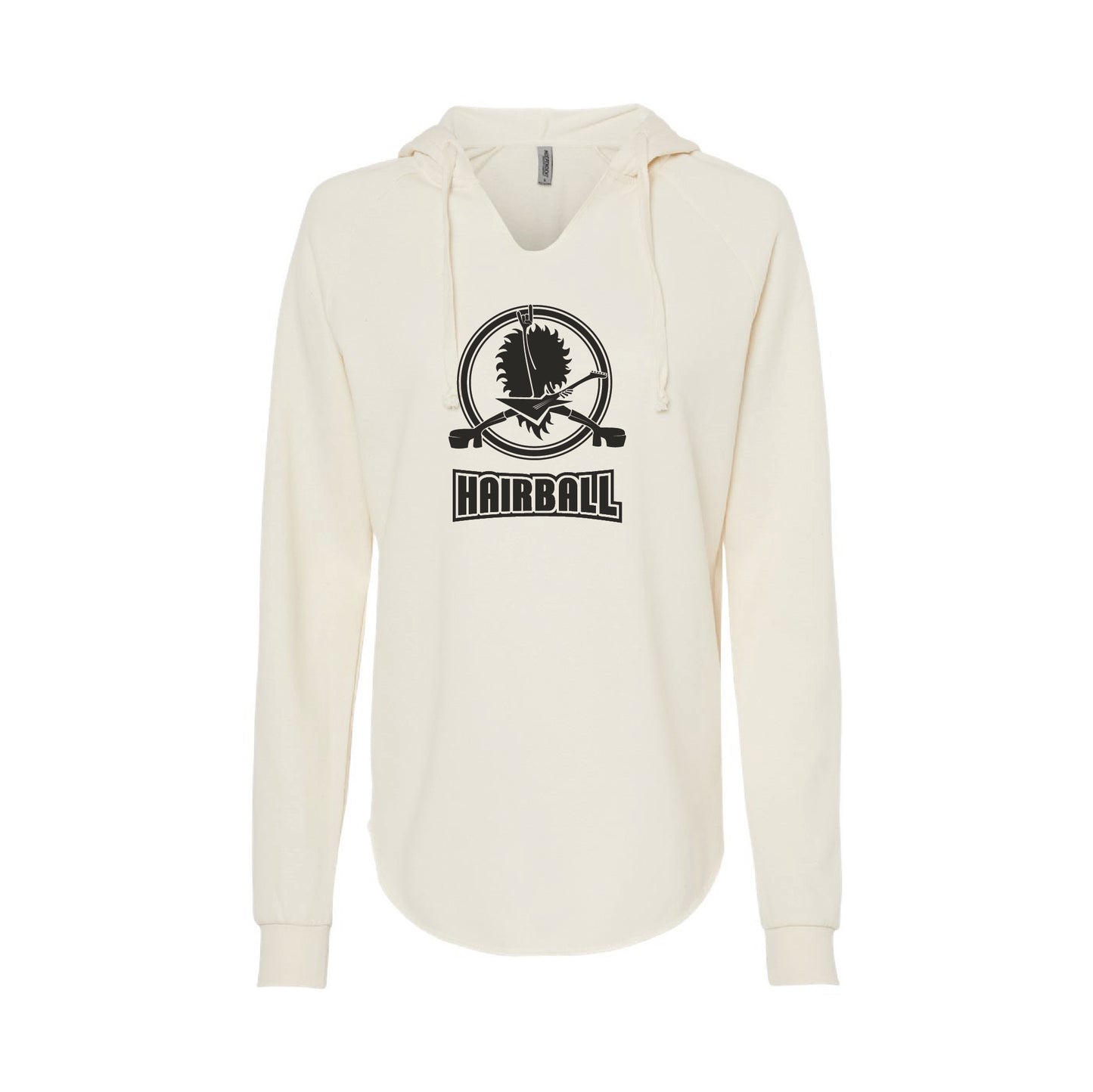 Women's Lightweight Wash Hooded Sweatshirt