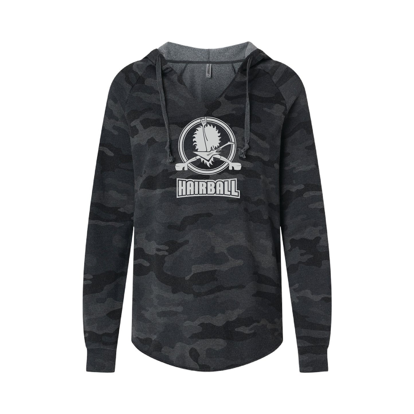 Women's Lightweight Wash Hooded Sweatshirt