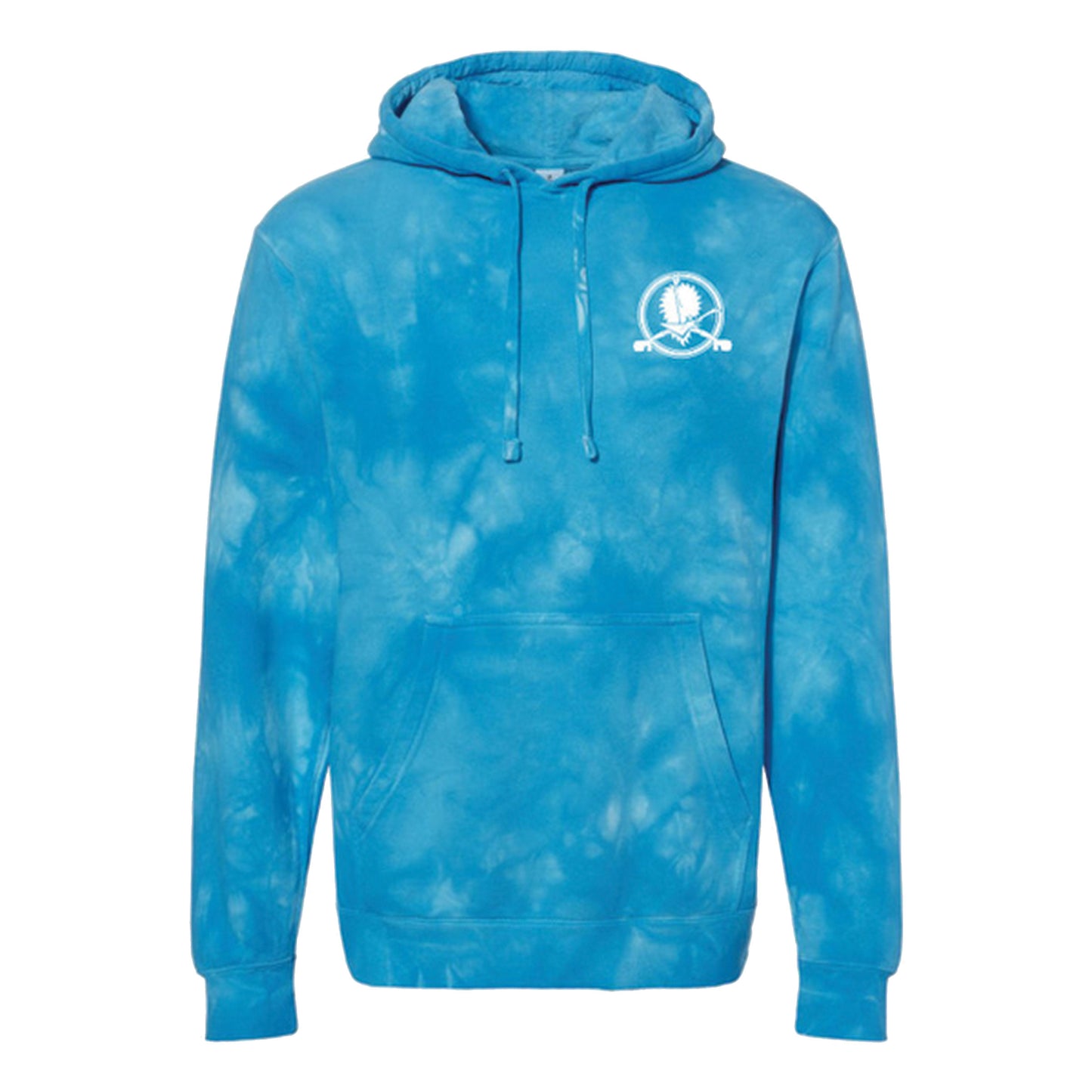 Midweight Tie-Dyed Hooded Sweatshirt