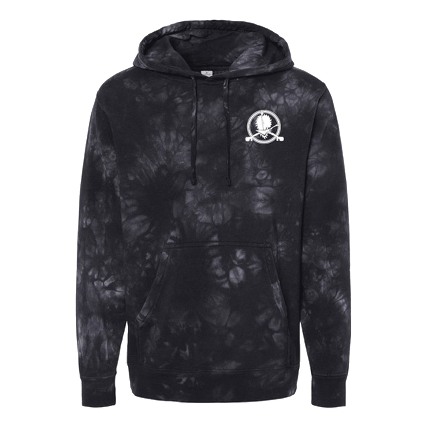 Midweight Tie-Dyed Hooded Sweatshirt