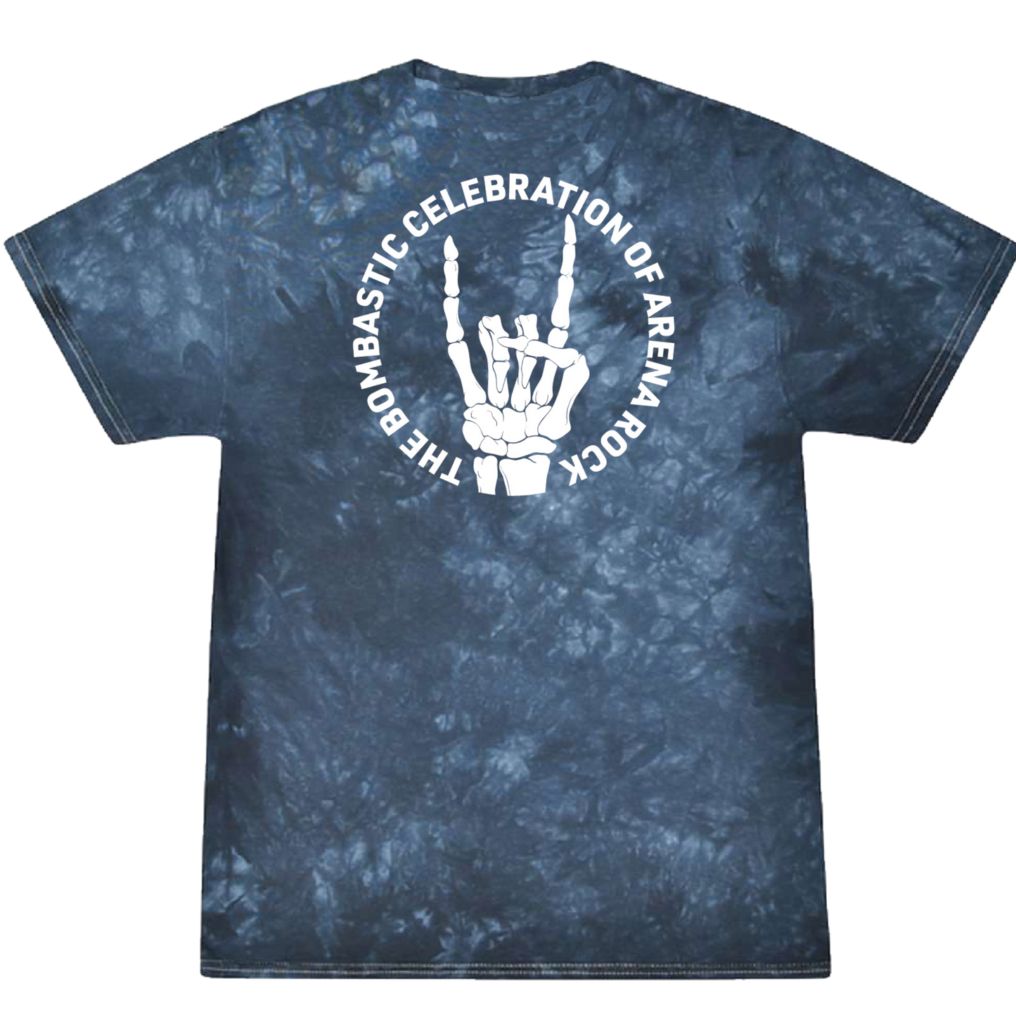 Hairball Skeleton Rock Mineral Dye Shirt
