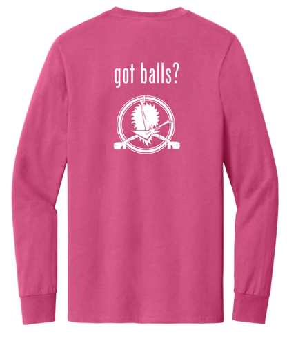 Hairball "Got Balls?" Long Sleeve Tee